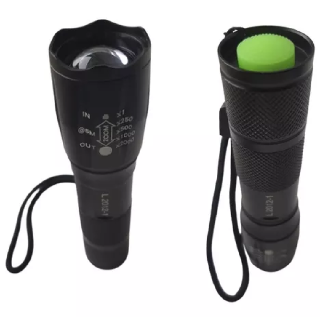 Linterna Recargable Luz Led